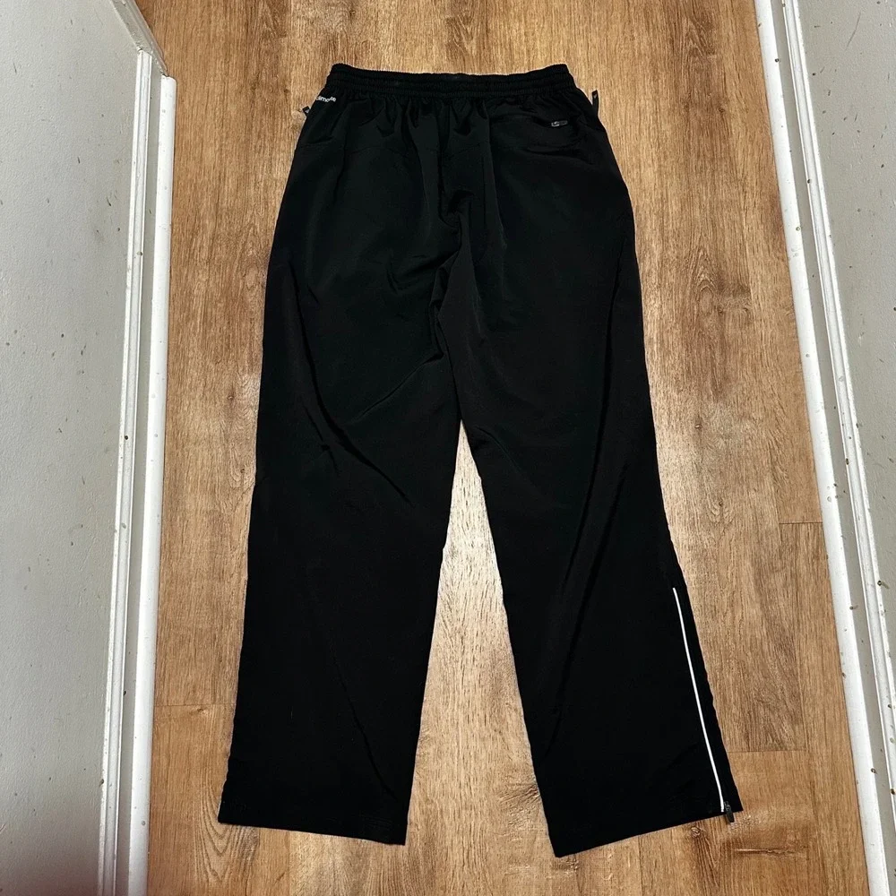 Adidas x NC State | Men's Wolfpack Black Red Climalite Track Pants, Size L